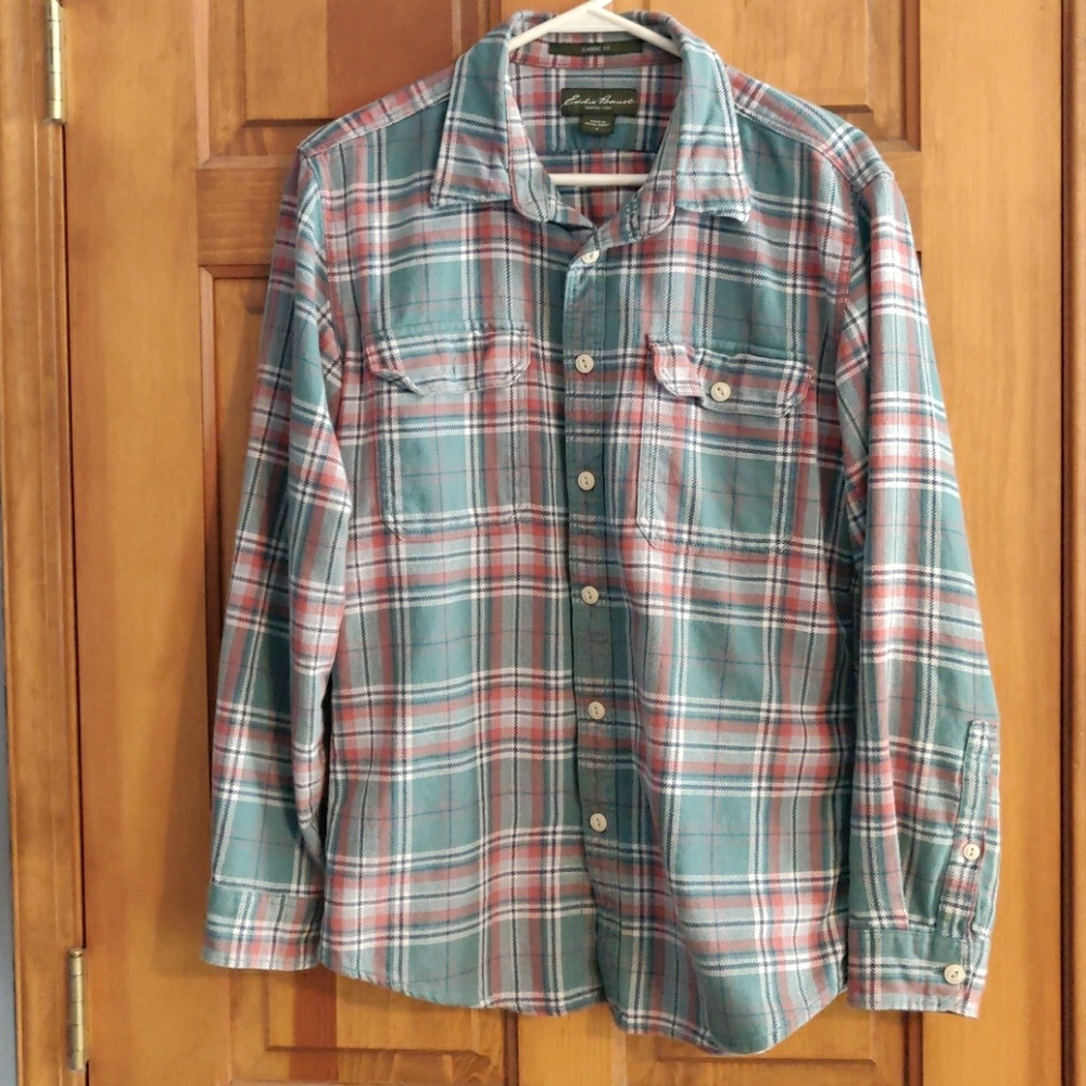 Flannel Eddie Bauer shirt M